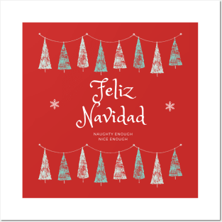 Feliz Navidad Posters and Art